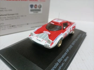 Hpi 1: 43 Lancia HF # 2 Tour de Corse 1974 拉力赛汽车模型 — 第 1/4 张图片