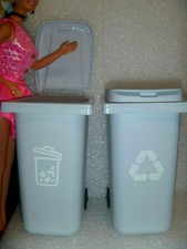 barbie trash can