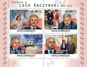 Mozambique 2010 MNH - Tribute to Lech Kaczynski (1949-2010). Sc 2104 - Picture 1 of 1