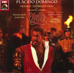 2LP Box VERDI Otello DOMINGO RICCIARELLI DIAZ MAAZEL EMI 2704613 DIGITAL 1985 NM - Picture 1 of 3
