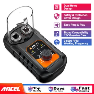 ANCEL SP21 Dual Holes Spark Plug Tester Automotive Engine Ignition Coil Tester - Picture 1 of 16