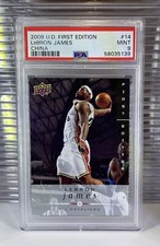 2008 Upper Deck First Edition China Lebron  James #14 - PSA 9 📈