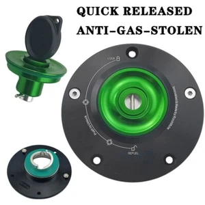For NINJA H2 ZX1000 15-19 ZX14R 12-19 Gas Cap Keys Anti-Theft Aluminum - Bild 1 von 9