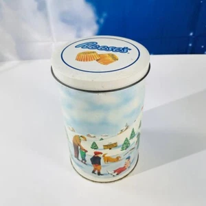 Vintage Hershey's 1990 Holiday Classics Series Reese's Canister #7 Christmas - Picture 1 of 8