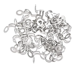 Ball Chain Connector 3mm 3.2mm Double Ring Style Stainless Steel Link 50pcs - Picture 1 of 5