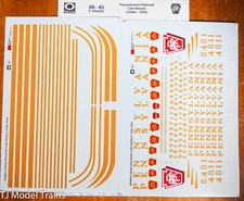 o scale model railroad decals
