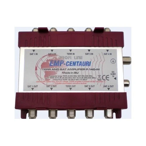 UHF SAT Amplifier 5 Input 5 Output EMP P140-M - Image 1 of 1