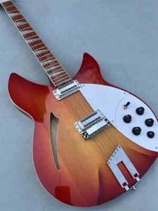 TOP High-quality 12-string Electric Guitar Sunburst Colour Rosewood Fingerboard - Picture 1 of 6