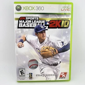 MLB 2K10 Baseball Microsoft Xbox 360 CIB, getestet/funktionstüchtig, schneller Versand - Bild 1 von 5