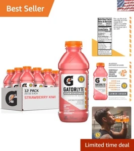 5 Elektrolyte in Erdbeere Kiwi Gatorlyt Getränke - 12er Pack für schnelle Flüssigkeitszufuhr - Bild 1 von 9