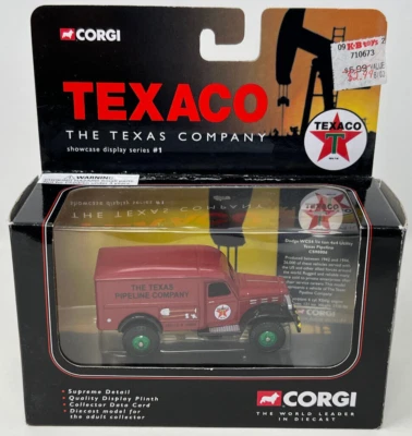 Corgi 2001 - 1942 Dodge WC54 4x4 - Texaco Texas Pipeline Promo + Display - New - Image 1 of 4