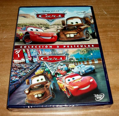 COLECCION 2 PELICULAS (CARS+CARS 2) DISNEY 2 DVD NUEVO ANIMACION (SIN ABRIR) R2 - Imagen 1 de 3