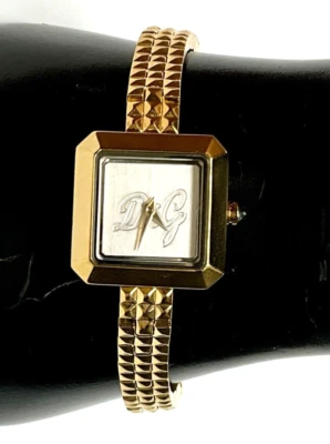 CB08 D&G Dolce & Gabbana DW0292 Gold Tone Quartz Ladies Watch - image 1 of 4