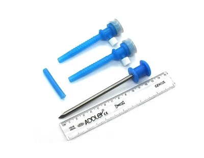 Trocar de manzana desechable de plástico laparoscópico con cánula 5 mm cantidad 1 ADDLER Foto 1 de 4