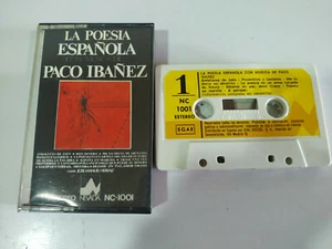 Paco Ibanez The Poetry Spanish con Music 1976 - Cinta Cassette - Picture 1 of 3