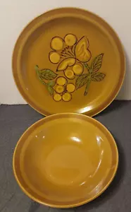 Vintage Flora Serving Bowl And Serving Platter - Picture 1 of 2