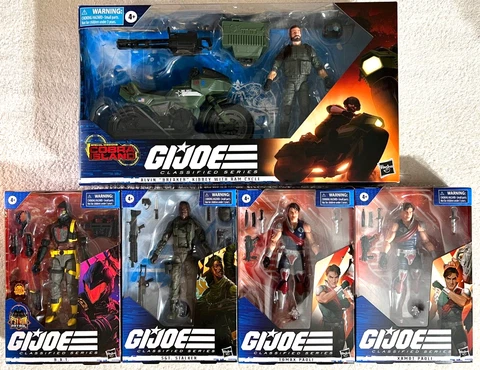 GI JOE CLASSIFIED LOT OF 5 FIGURES #29 #41 #44 #45 #46  **NEW RELEASES** Cover