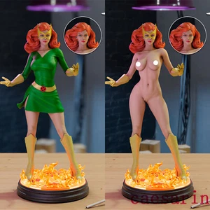 Figura Impresión 3D Jean Gris Modelo Sin Pintar GK Kit En Blanco Escultura Nuevo En Stock - Imagen 1 de 10