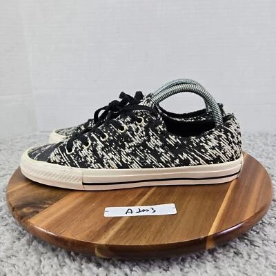 Converse CTAS All Star Ox Gemma Low Black White Oreo Y2K Daily Sneakers Womens 9 - Image 1 of 4
