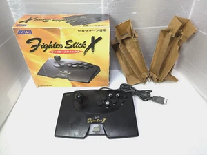 Sega Saturn Fighter Stick X Controller, ASC-0602C SS Japan Box - Foto 1 di 16
