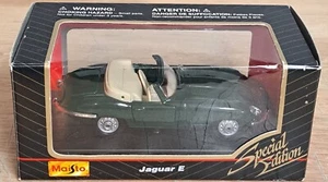 MAISTO SPECIAL EDITION  1/43 SCALE JAGUAR E GREEN - Picture 1 of 4