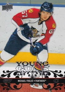 08-09 UPPER DECK YOUNG GUNS MICHAEL FROLIK RC #217 FLORIDA PANTHERS - Picture 1 of 1