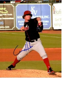 Grant Holmes Oakland Athletics autographed signed 8x10 photo Loons Dodgers pick+ - Picture 1 of 1