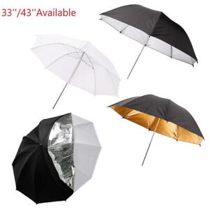 Studio Umbrella Reflective Photo Photography 33''/43'' 4 Types Available UK