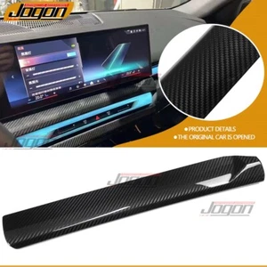 Dash GPS NAVI Screen Trim For BMW G60 G61 i5 530i 540i xDrive 24+ M5 G90 Carbon - Foto 1 di 10
