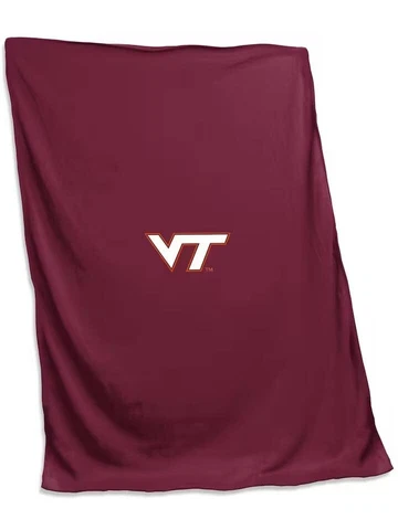 Virginia Tech Hokies NCAA 54'' x 84'' Sweatshirt Blanket - F43427889 Cover