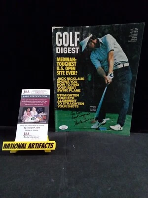 黑尔·欧文高尔夫球手签名高尔夫文摘杂志 JSA # — 第 1/4 张图片
