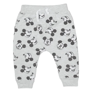 DISNEY Mickey Mouse Joggers Grey Tapered Girls 12 Months W16 L7 - Picture 1 of 6