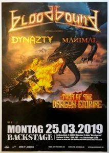 Bloodbound Tour Of The Dragon Empire Konzert Plakat A1 München 25.3.2019 - Picture 1 of 1