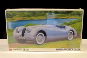 KIT COMPLETO AOSHIMA ESCALA 1/24 JAGUAR XK120 SELLADO DE FÁBRICA COMO NUEVO - Imagen 1 de 6