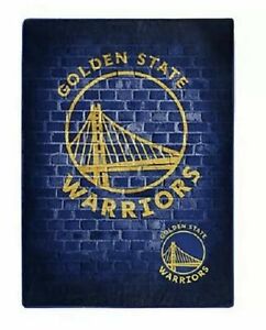 Golden State Warriors NBA Royal Plush 60"x 80" Blanket