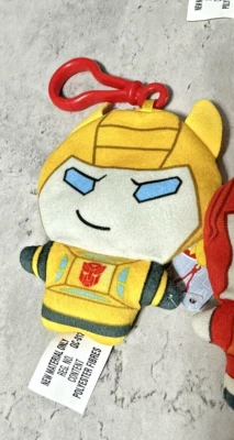 NEW Transformers Reversible Clip Bots Bag Autobots KEY CHAIN CLIP BUMBLE BEE!!! - Image 1 of 4