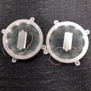 2PCS White Cornhole LED Ring Night Lights Corn Hole Bean Bag Toss Board Lighting - Picture 1 of 9