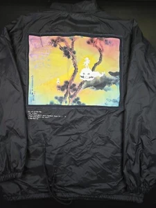 2018 Kanye West x Kid Cudi 'Kids See Ghosts' Album Windbreaker, Sz Large 24x29.5 - Picture 1 of 18
