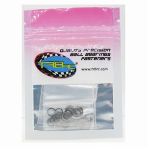 TRB RC M5x7mm Dia. Steel Shim Pack 10ea 0.1, 0.2, 0.3, 0.5mm Width - Picture 1 of 2