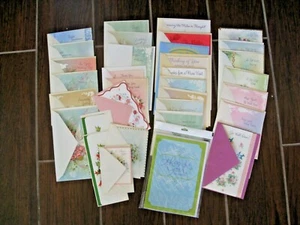 Vintage from 1960/70 & 80s Mixed Lot of 42 Unused Greeting Cards with Envelopes - Bild 1 von 10