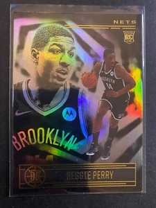 Reggie Perry (Brooklyn Nets) - 2020/21 Illusions Basketball Rookie Card #191 - Picture 1 of 2