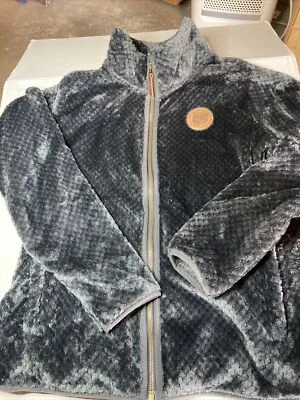 Chaqueta polar con cremallera Columbia Boston Bruins para mujer talla XL gris Foto 1 de 4