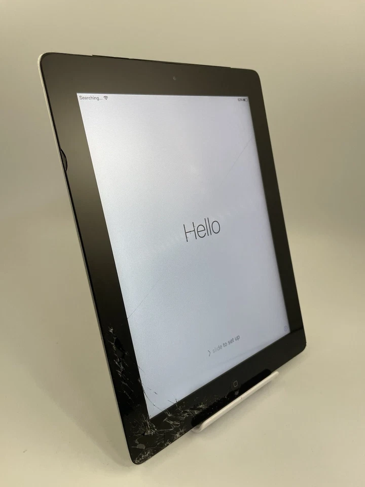 Apple iPad 2 A1396 Grey WiFi 9.7" iPadOS Tablet Spares And Repairs Cracked #C - Image 1 of 4