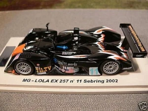 1/43 Spark MG - LOLA EX 257 #11 Sebring 2002 SCMG04 - Foto 1 di 1