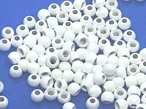 PERLES EN LAITON PREMIUM FLY NYING - BLANC (25 PIÈCES) - Photo 1 sur 5