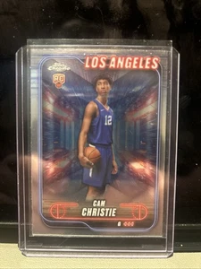 2024-25 Topps Chrome Basketball #151 Cam Christie (RC) - Bild 1 von 2