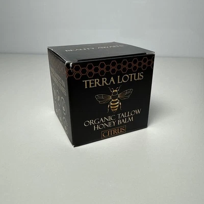 Terra Lotus Organic Tallow Honey Balm All Natural Moisturizer Citrus 2 oz Jar - Image 1 of 4