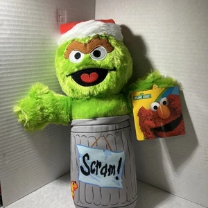 Oscar The Grouch Sesame Street Plush 10” By Gund 075860 NWT - Bild 1 von 6
