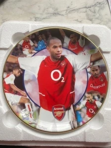 Danbury Mint Arsenal Legends Thierry Henry Plate - Picture 1 of 6