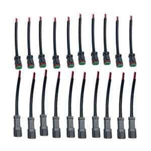 20x Heavy Duty Deutsch DT DTP Male/Female Adapters Connectors Pigtails Wiring B1 - Picture 1 of 4